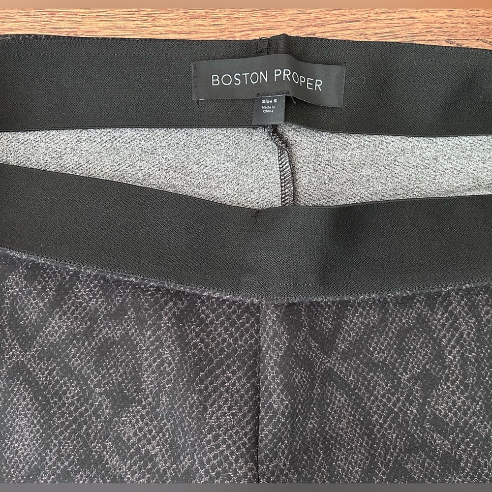 Boston Proper Python Ponte Black/Leggings (NEW without Tag) - Picture 5 of 11
